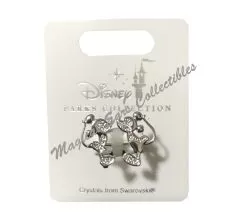 Disney Ring - Mickey And Minnie Mouse Pose - Silver