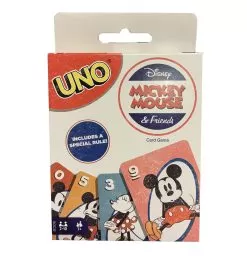 Disney Theme Park Game - Uno - Mickey Mouse And Friends