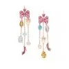 Disney Betsey Johnson Earrings - Minnie Mouse Cluster