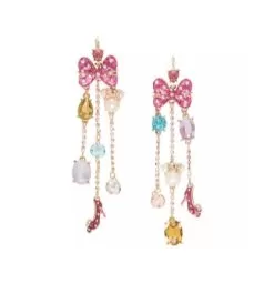 Disney Betsey Johnson Earrings - Minnie Mouse Cluster