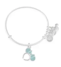 Disney Alex & Ani Bracelet - Minnie Mouse Ears - Arendelle Aqua