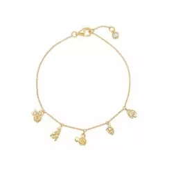 Disney Crislu Bracelet - Mickey Mouse And Friends Charms