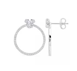 Disney Crislu Earrings - Minnie Mouse Door Knocker