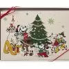 Disney Holiday Greeting Card Set - Farmhouse - Mickey Mouse & Friends