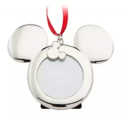 Disney Photo Frame Ornament - Mickey Mouse Icon - Metal