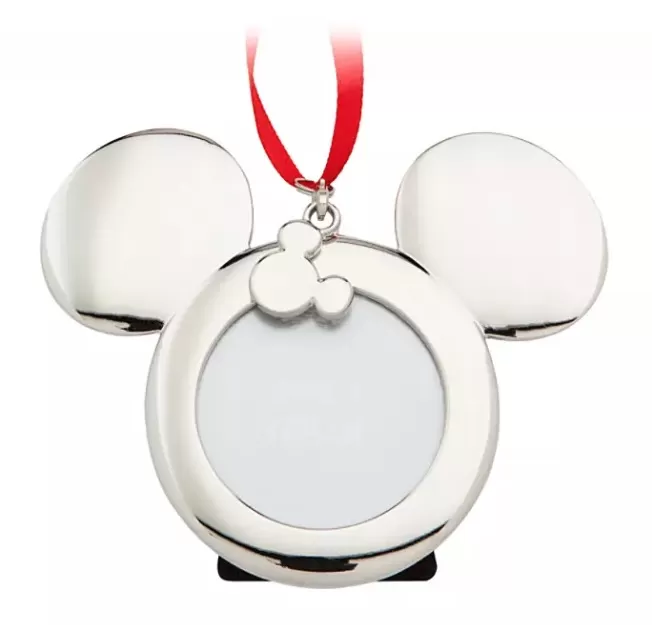 Disney Photo Frame Ornament - Mickey Mouse Icon - Metal 1 Disney Photo Frame Ornament - Mickey Mouse Icon - Metal