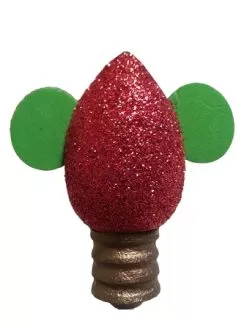 Disney Antenna Topper - Mickey Mouse Light-Bulb - Holiday