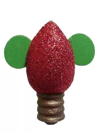 Disney Antenna Topper - Mickey Mouse Light-Bulb - Holiday 1 Disney Antenna Topper - Mickey Mouse Light-Bulb - Holiday