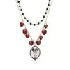 Disney Necklace - Dots And Dashes - Minnie Mouse Cameo - Layered