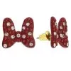 Disney Post Earrings - Dots And Dashes - Minnie Mouse Dot Bow