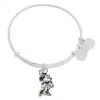 Disney Alex And Ani Bracelet - Minnie Mouse Figural Bangle - Silver