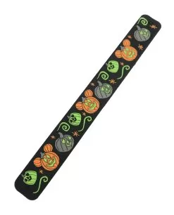 Disney Silicone Slap Bracelet - Halloween - Mickey Mouse Pumpkins