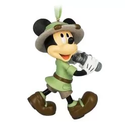 Disney Figural Ornament - Mickey Mouse Safari - Animal Kingdom