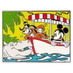 Disney Mickey Mouse And Goofy Pin - Jungle Cruise