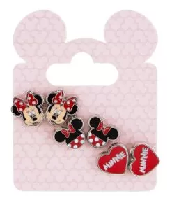 Disney Earrings Set - Minnie Mouse - Set Of 3