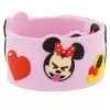 Disney Silicone Bracelet - Emoji Minnie Mouse - Pink