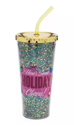 Disney Holiday Tumbler With Straw - Mickey Mouse - Mid-Century Brights