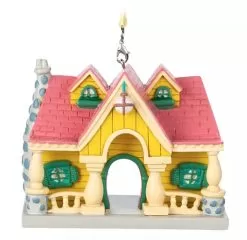 Disney Figurine Ornament - Mickey Mouse House - Toon Town