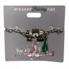 Disney Holiday Bracelet - Mickey And Minnie Mouse With Heart