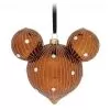 Disney Mickey Ears Icon Ornament - Mickey Mouse Icon - Belle Bronze