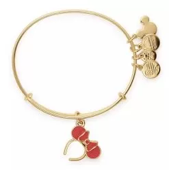 Disney Alex & Ani Bracelet - Minnie Mouse Ear Headband - Red