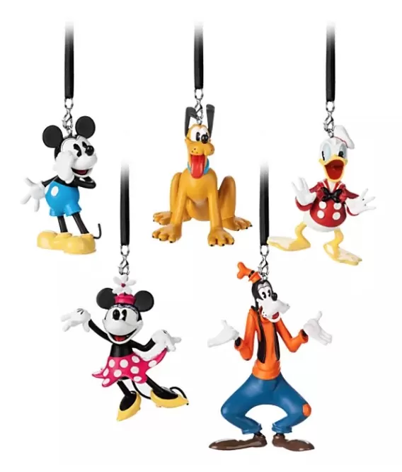Disney Ornament Set - Mickey Mouse And Friends Figural 1 Disney Ornament Set - Mickey Mouse And Friends Figural