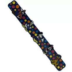 Disney Silicone Slap Bracelet - Mickey Mouse And Friends - Polka Dots