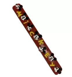 Disney Silicone Slap Bracelet - Mickey Mouse Letters