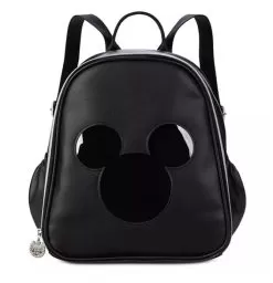 Disney Pin Trading Display Backpack - Mickey Mouse Icon - Black