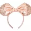 Disney Ears Headband - Minnie Mouse Glitter - Briar Rose Gold