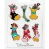 Disney Holiday Pin Set - Mickey Mouse And Friends Stocking