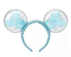 Disney Ears Headband - Mickey Mouse Snowflake Balloon - Light Up