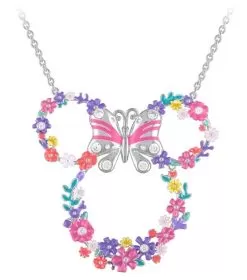 Disney Rebecca Hook Necklace - Minnie Mouse Floral Icon