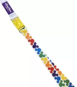Disney Reversible Pin Lanyard - Rainbow Mickey Mouse