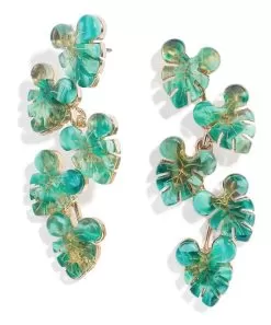 Disney BaubleBar Earrings - Mickey Mouse Tropical Leaf