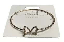 Disney Bracelet - Minnie Mouse Crystal Bow - Rose Gold