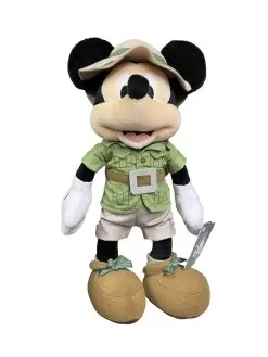 Disney Plush - Safari Mickey Mouse - 11"