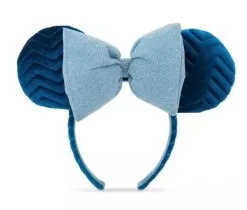 Disney Ears Headband - Minnie Mouse Quilted - Azul