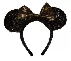 Disney Ears Headband - Minnie Mouse - Leopard Bow