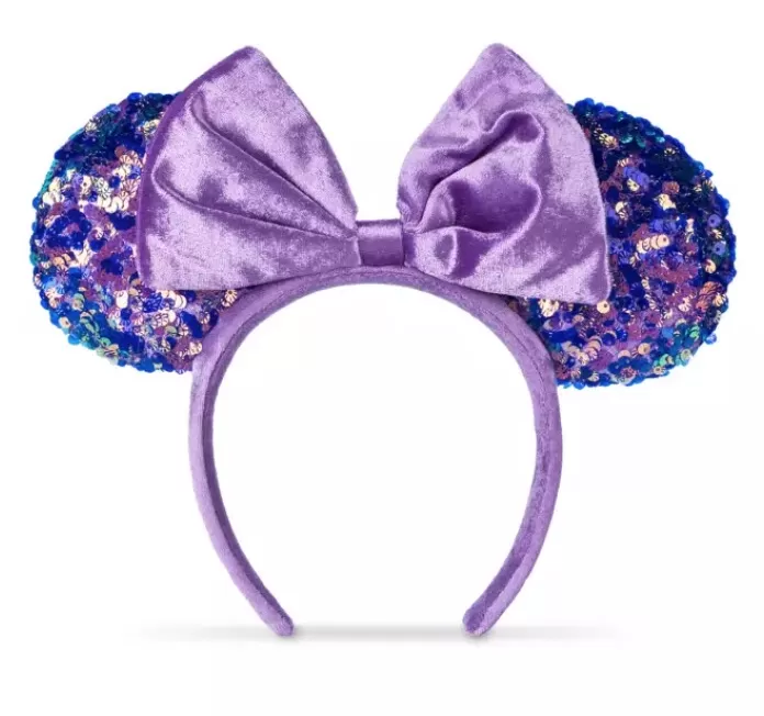 Disney Ears Headband - Minnie Mouse - Amethyst 1 Disney Ears Headband - Minnie Mouse - Amethyst