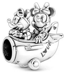 Disney Pandora Charm - Mickey And Minnie Mouse Plane