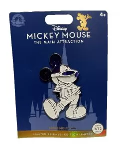 Disney Mickey Mouse Pin - Main Attraction - Space Mountain