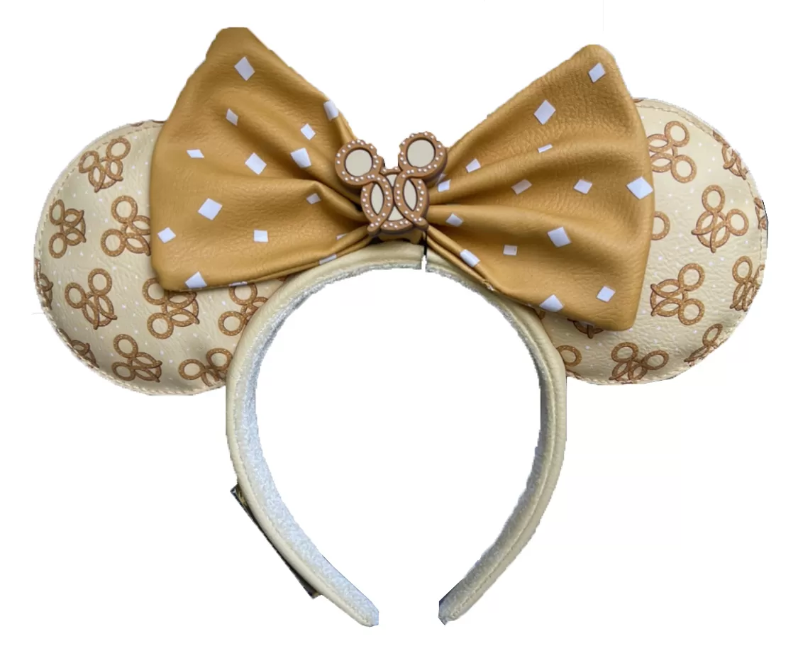 Disney Loungefly Ears Headband - Minnie Mouse Pretzel - Scented 1 Disney Loungefly Ears Headband - Minnie Mouse Pretzel - Scented