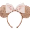 Disney Ears Headband - Minnie Mouse - Rose Gold & Pink