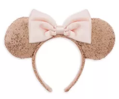 Disney Ears Headband - Minnie Mouse - Rose Gold & Pink