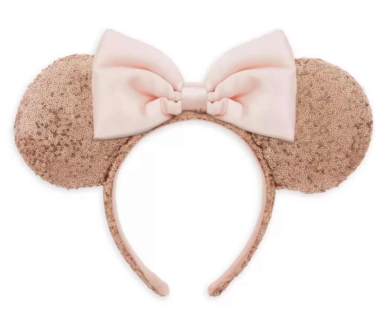Disney Ears Headband - Minnie Mouse - Rose Gold & Pink 1 Disney Ears Headband - Minnie Mouse - Rose Gold & Pink
