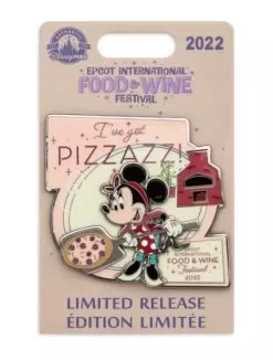 Disney Food & Wine Festival Pin - 2022 Minnie Mouse