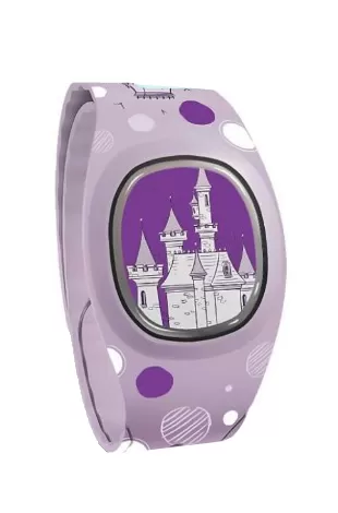 Disney Magicband Plus - Minnie Mouse Castle - Lilac 1 Disney Magicband Plus - Minnie Mouse Castle - Lilac