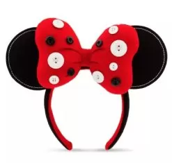Disney Ears Headband - Minnie Mouse Button Bow