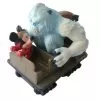 Disney Pull Back Toy - Expedition Everest - Mickey Mouse And Yeti